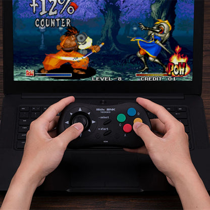 AKNES 8BitDo NEOGEO Wireless Controller Gamepad for Windows Android NEOGEO mini Classic Joystick Officially Licensed by SNK
