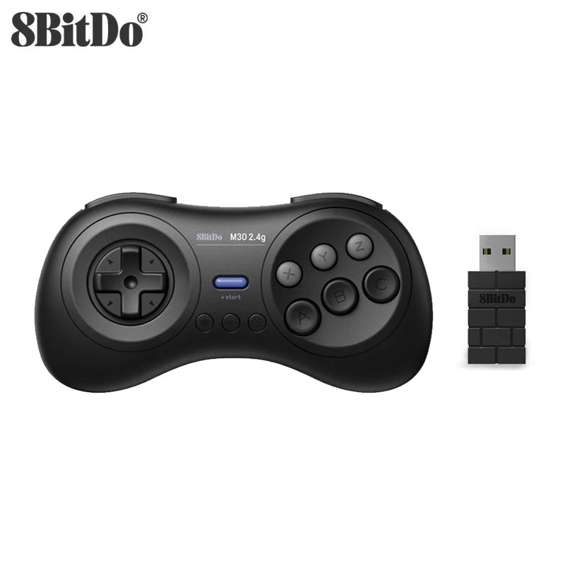 8Bitdo M30 2.4G Mini Gamepad Game Controller for Sega Genesis Mini and Mega Drive Mini Game Console Game Accessories