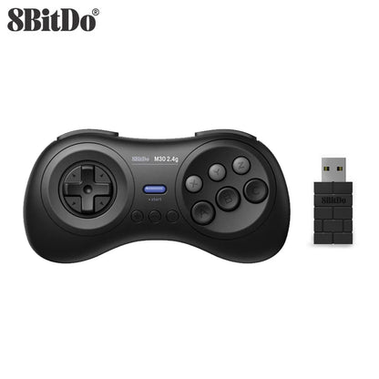 8Bitdo M30 2.4G Mini Gamepad Game Controller for Sega Genesis Mini and Mega Drive Mini Game Console Game Accessories