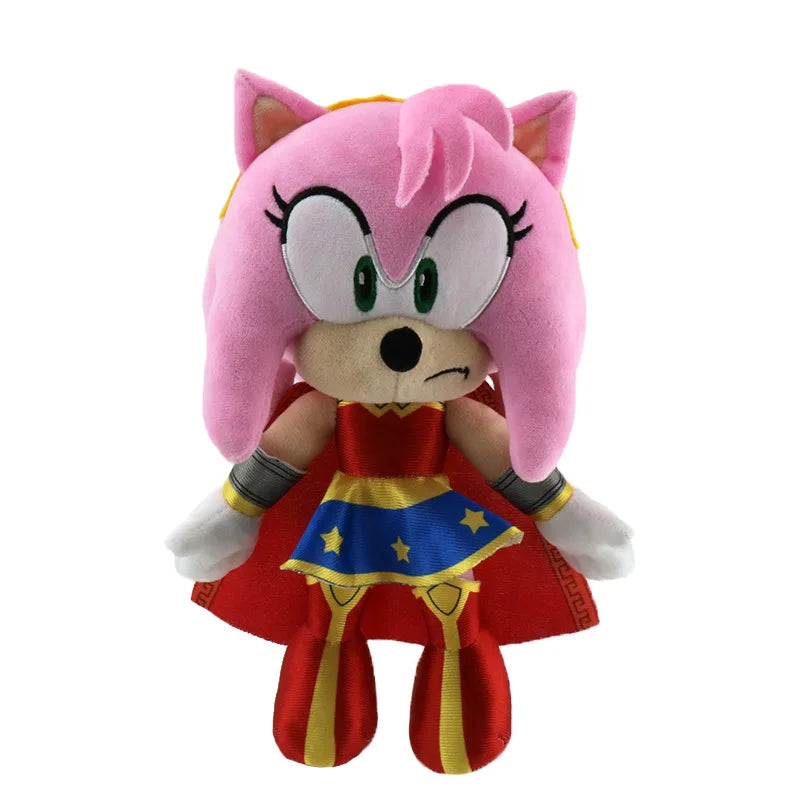 Sonic Plush Toys for Kids Sonic The Hedgehog Dolls Tails Nak Doll 25cm High Shadow The Hedgehog Anime Figures Cute Toy for Boys