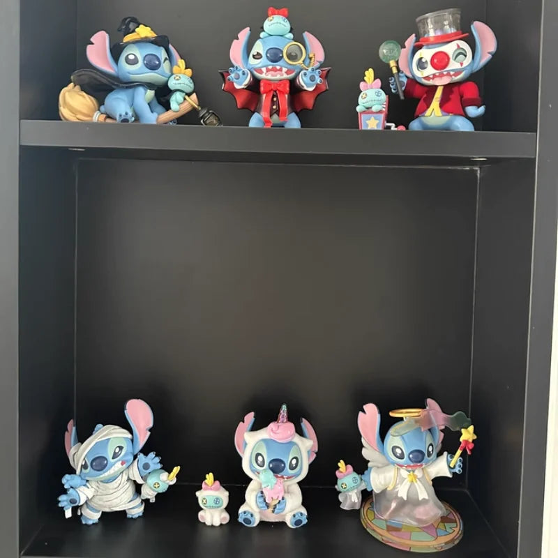 Original Genuine Disney Stitch Weird Diary 1.0 Wacky Diary 2.0 Blind Box Collectible Anime Desktop Decor Toys Birthday Gifts