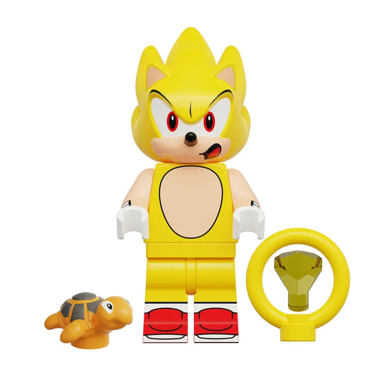 8PCS Sonic The Hedgehog Anime Figures Sonic Action Figures Tails Doll Kawaii Toy for Kids Shadow Birthdays Gifts