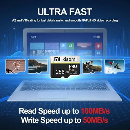 Xiaomi High Speed SD Memory Card 2TB 1TB Class 10 Micro TF Card 1TB 512GB For Nintendo Switch PC Smart phone SD Card 128GB 256GB