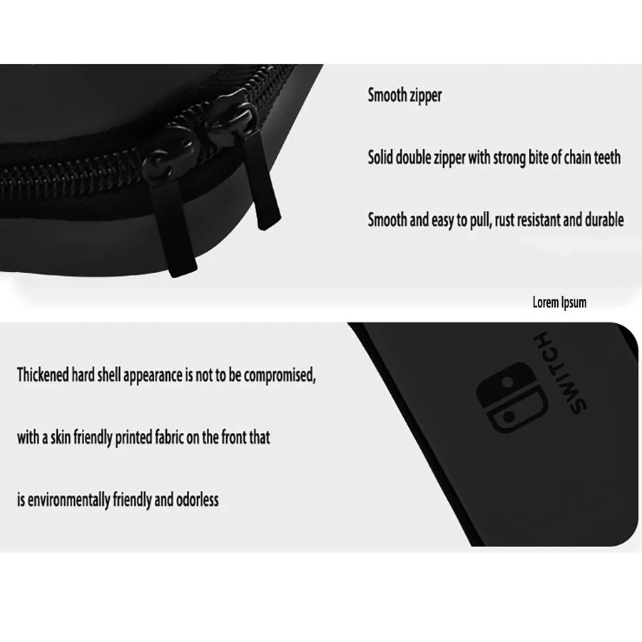 For Switch Game Protection Box OLED Protective Cover Switch OLED Console Convenient Storage Bag