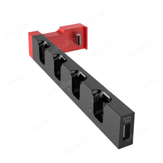 Controller Charger Dock Compatible with Nintendo Switch OLED Joycons Charging Stand Station for Nintendo Switch Accessories