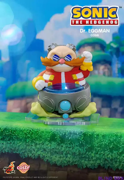 In Stock Original Hottoys Cosbi Sega Action Figure Sonic Hedgehod Anime Figures Children Toys Ornament Birthday Gift