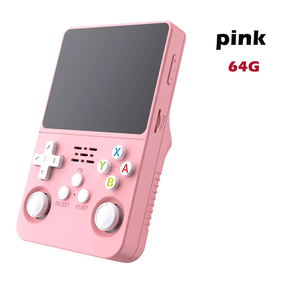 128GB/64GB R36S Retro Handheld Video Game Console Linux System 3.5 Inch IPS Screen Portable Pocket Video Player Games Boy Gift