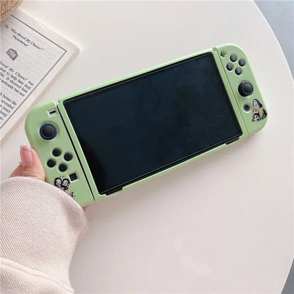 Demon Slayer for Nintendo Switch OLED Accessories Protective Shell NS Game Host Console TPU All-inclusive Cover Protection Case