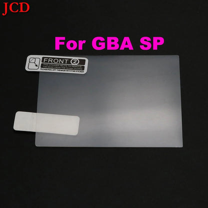 JCD 1pcs Top Bottom HD Clear Protective Film For GB GBA GBC GBA SP DSL NDSL For 2DS New 3DS XL LCD Screen Protector