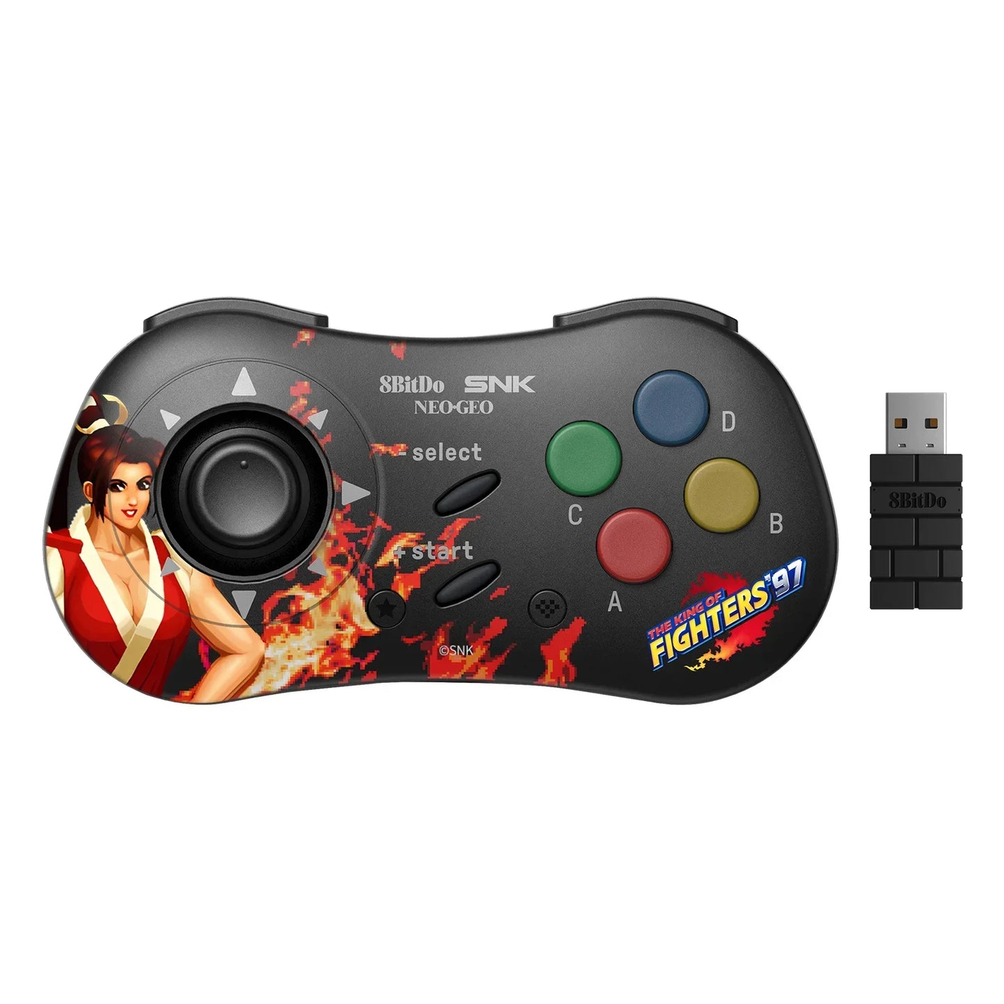 AKNES 8BitDo NEOGEO Wireless Controller Gamepad for Windows Android NEOGEO mini Classic Joystick Officially Licensed by SNK