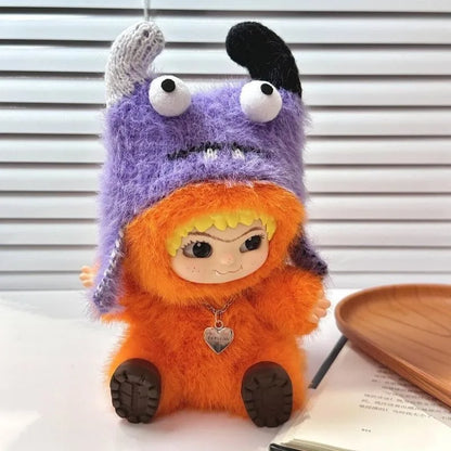 Genuine Wakuku Fuzzy Trendy Fun Party Series Blind Box Toy Vinyl Face Pendant Action Figure Mystery Box Give Child Surprise Gift