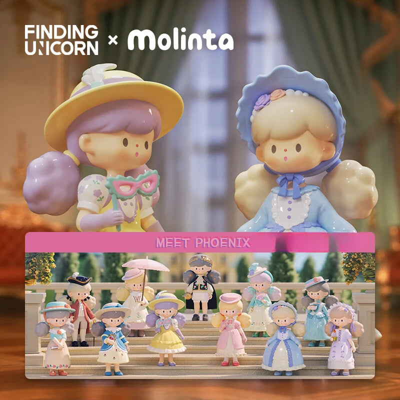 Finding Unicorn Molinta Back To Rococo Series Mystery Box Model Action Anime Figures Caja Misteriosa  Random Guess Bags Figure