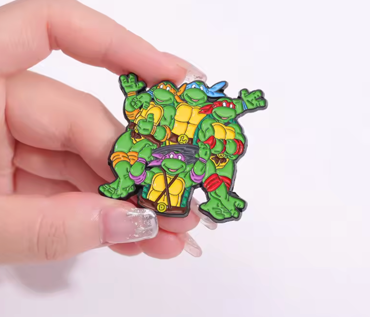 Teenage Mutant Ninja Turtles TMNT Brooch Pin - Brooche