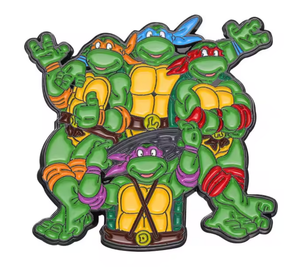 Teenage Mutant Ninja Turtles TMNT Brooch Pin - Brooche